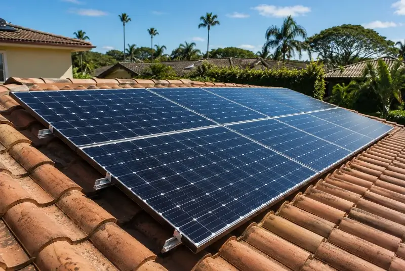 Installation de panneaux solaires à Saint-Aubin-du-Cormier